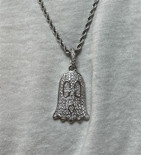 replica gucci necklace uk|Gucci ghost jewelry.